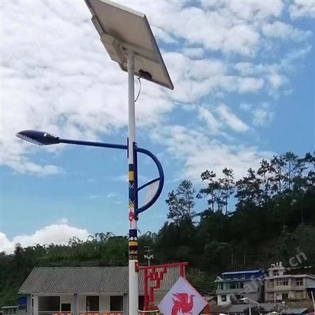 户外太阳能路灯欧式风格 LED照明灯 道路景观灯 美观大气