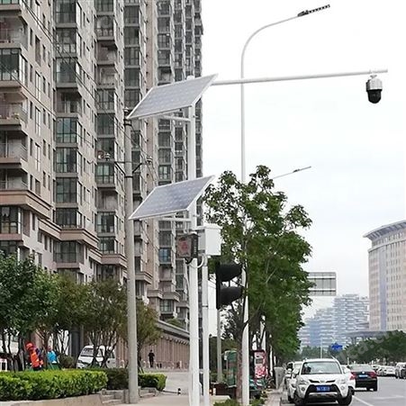 太阳能监控灯 智慧路灯 供应 螺旋臂灯 6米 款式可定制 规格齐全