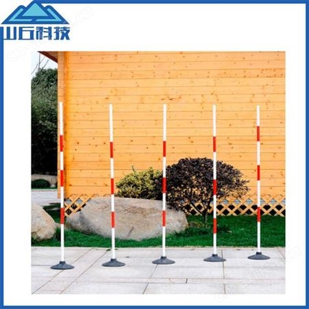 练习杆侧位训练杆篮球训练器材足球训练器 1.8米红白杆/根 江苏华卫