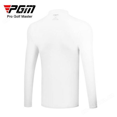 PGM夏季新品 高尔夫服装 男士冰丝长袖衣服 速干透气打底衫 厂家