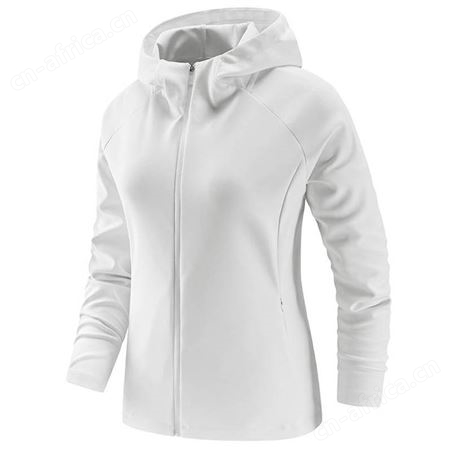 欧美瑜伽服健身外套女 跑步运动健身服长袖开衫外套贴牌OEM代加工