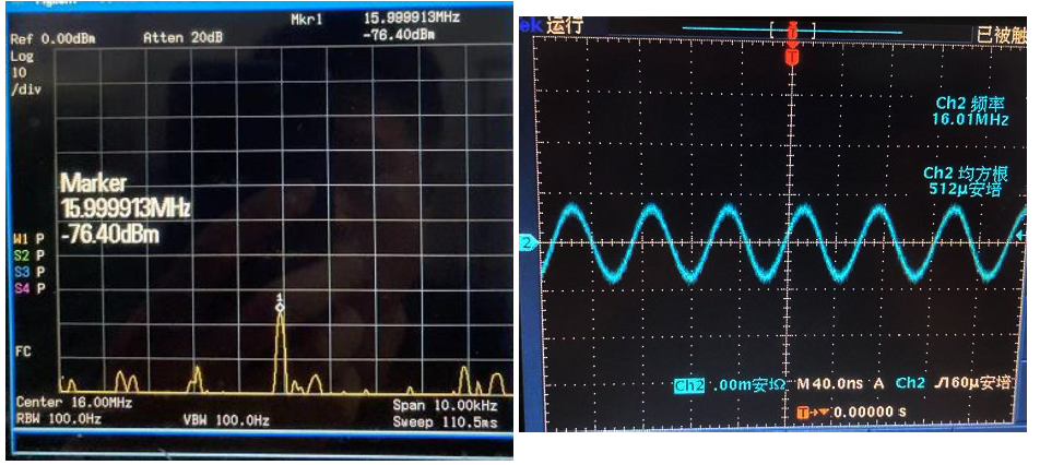 晶诺威科技晶振单体及上板上电测试电路匹配范例