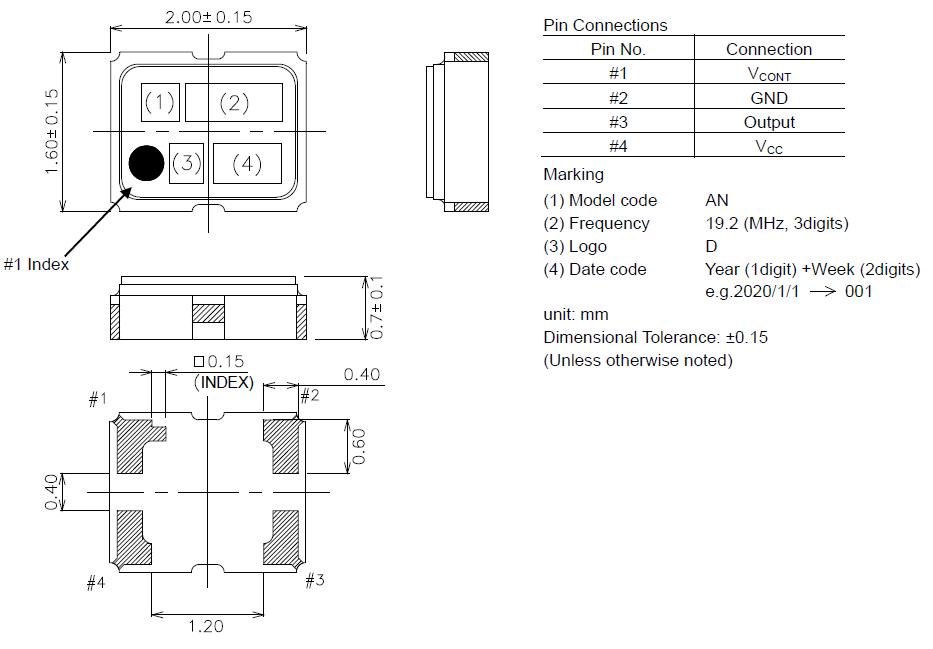 贴片晶振2520型号及规格参数介绍 贴片晶振2520型号及规格参数介绍