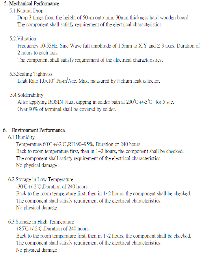 晶振SMD3225封装尺寸及参数介绍