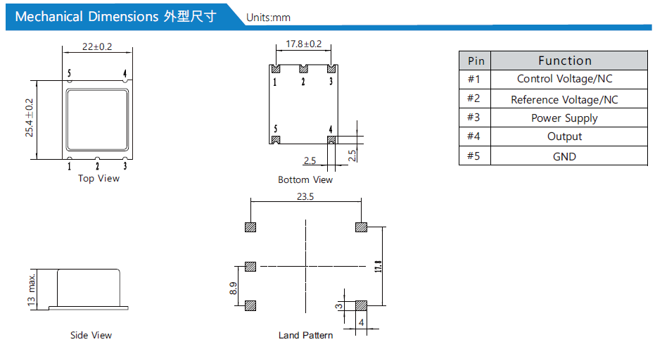 OCXO恒温晶振专业术语(中文)归纳